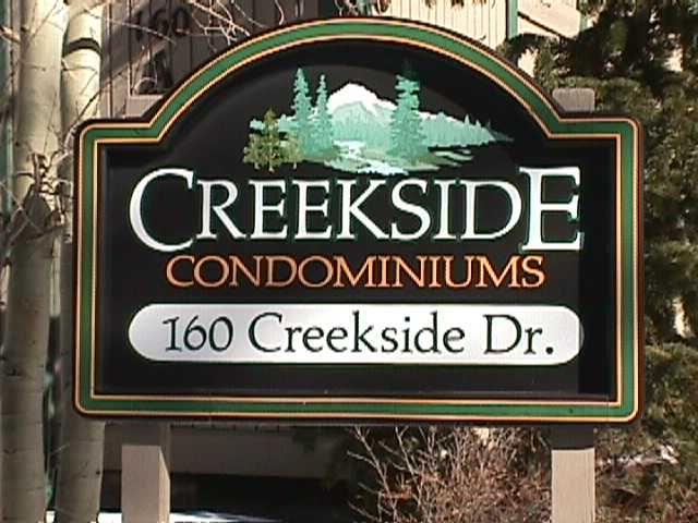 Creekside's Roadside Sign